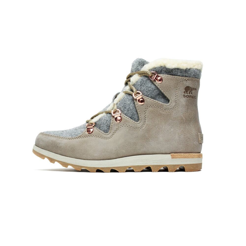 Sorel Sneakchic Alpine Waterproof Snow Rain Ice Cold Weather Boots Rose Gold 8